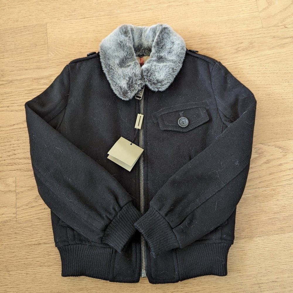 NWT Burberry Wool Coat